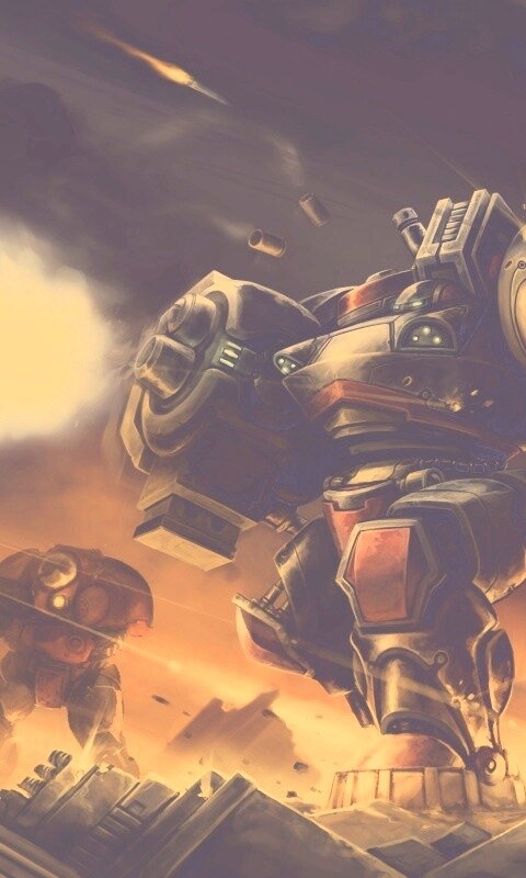 Терраны из StarCraft обои