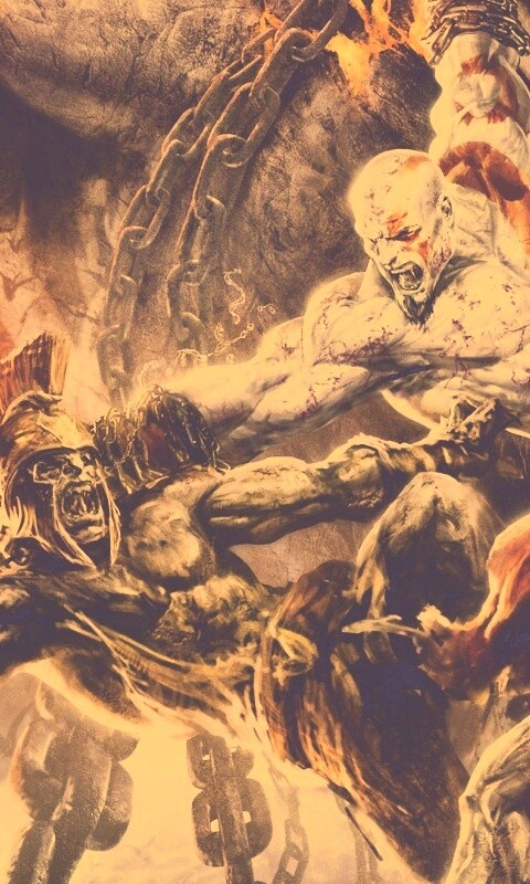 Бог войны обои