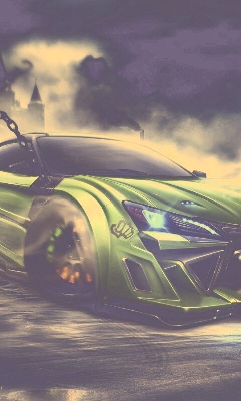 Дикое авто обои