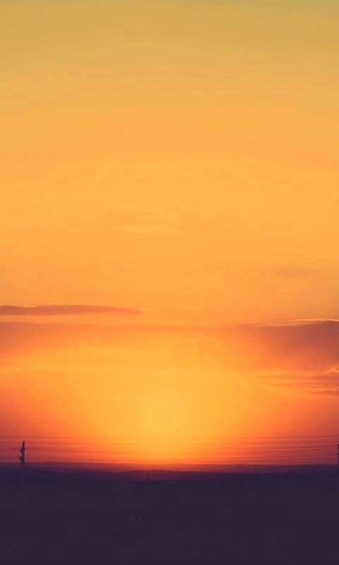 Сказочный закат обои