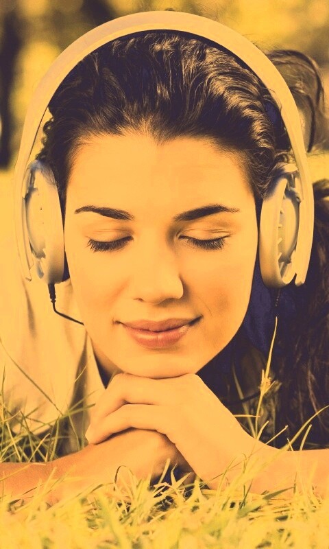 Наслаждение музыкой обои