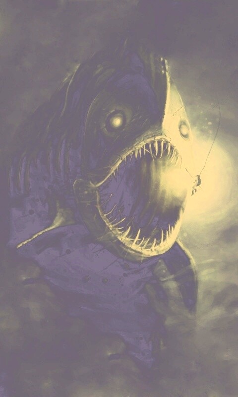 Огромная рыбина обои