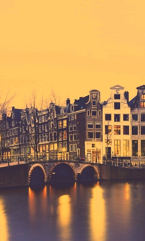 Европейский городок обои