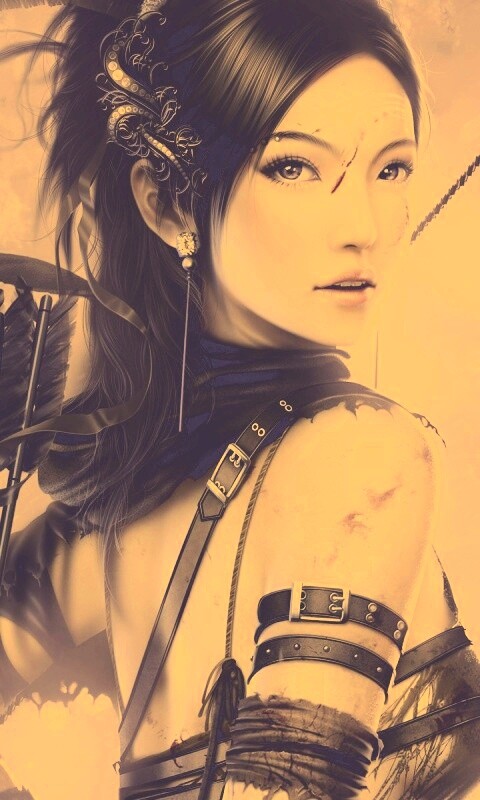 Лучница обои