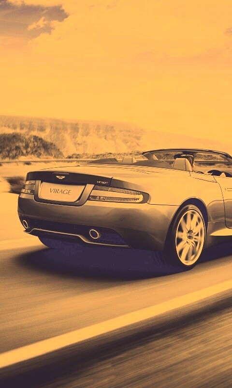 Астон кабриолет обои