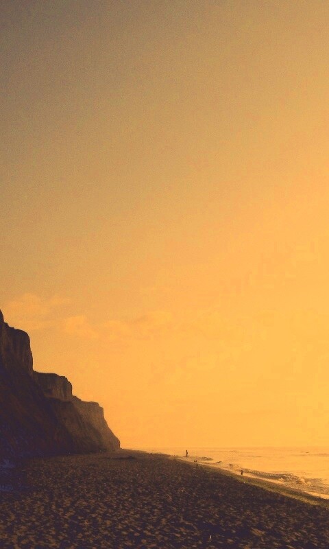 Уединенный пляж обои