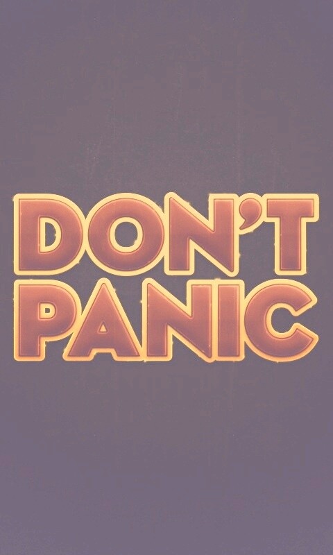 Не паникуй обои