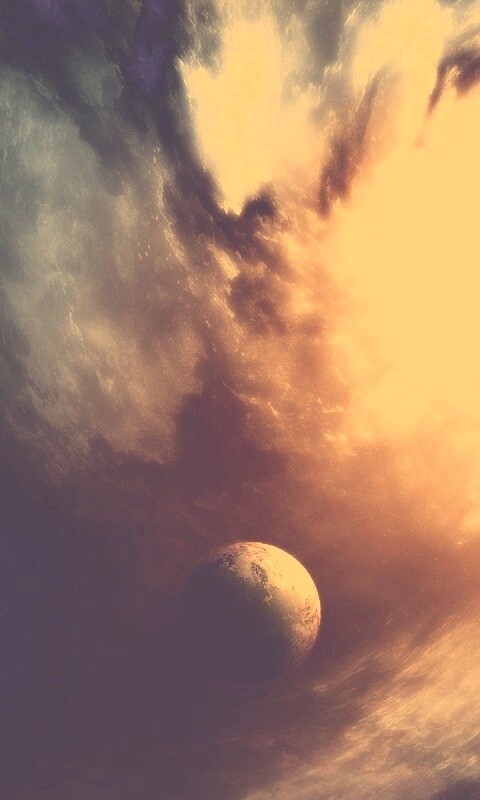 Космический вихрь обои