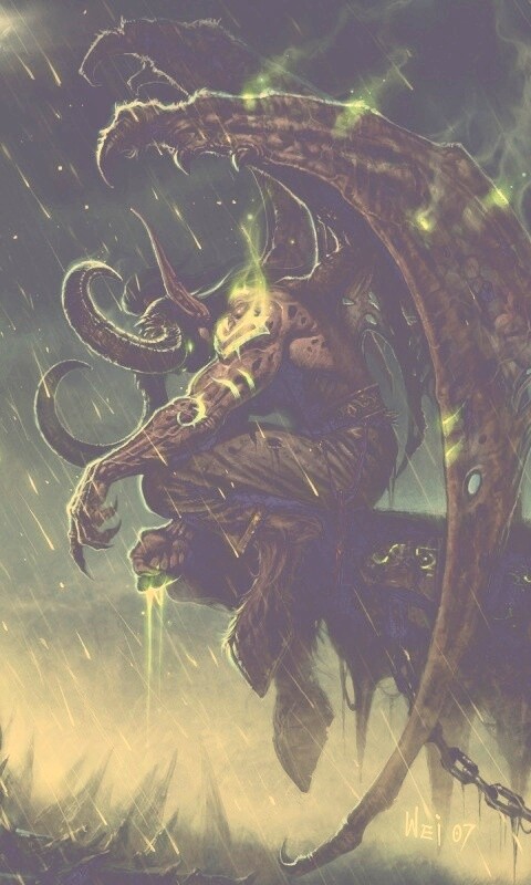 Иллидан обои