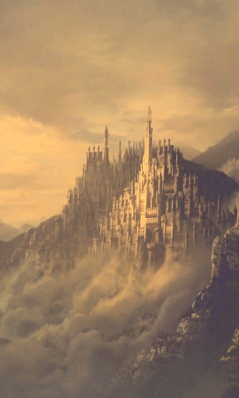 Сказочный город обои