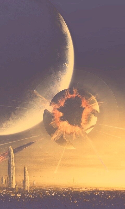 Катастрофа планетарного масштаба обои