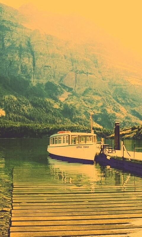 Пароходик обои