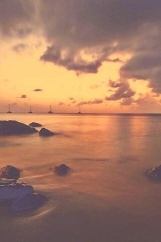 Кровавое море обои