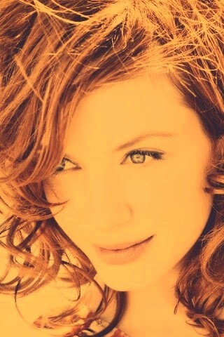 Рыжая красавица обои