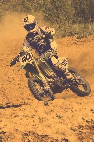 На мототреке обои