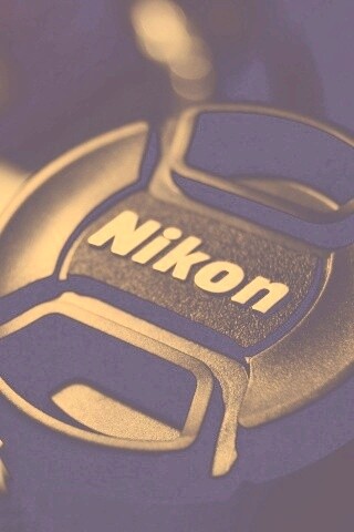 Крышечка от объектива Nikon обои
