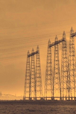 Линии электропередачи обои