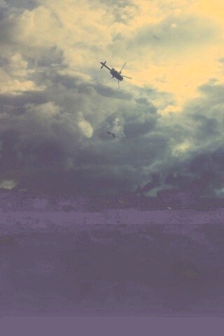 Дымящий город обои