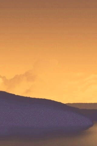 Желтое небо обои