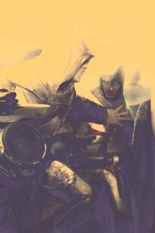 Ассасин убивает томплиера обои