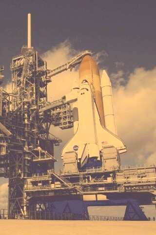 Шаттл на старте обои