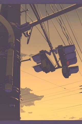 Красный свет обои