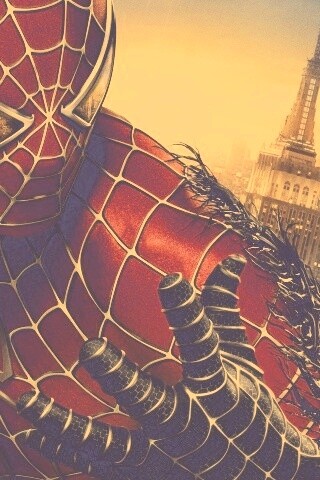 Черный человек-паук обои