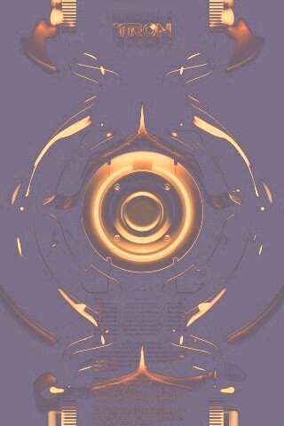 Tron Data Amber обои