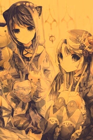 Три лоли обои