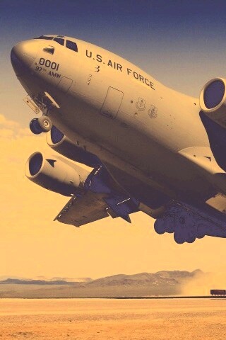 Транспортный самолет воздушных сил США обои
