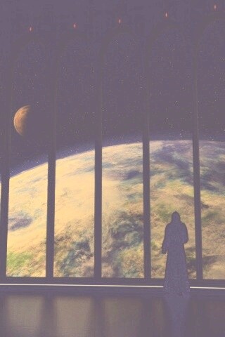 Вид на планету обои