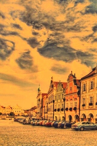 Домики в Чехии обои