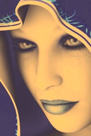 Магичка в капюшоне обои