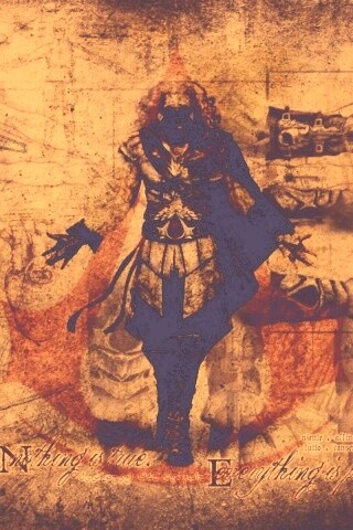 Гравюра Assasins Creed обои