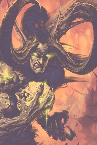 Иллидан из WoW BC обои