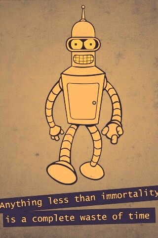 Бендер о смысле жизни обои