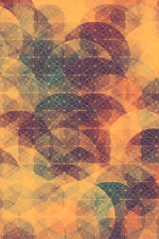 Узор из геометрических фигур обои