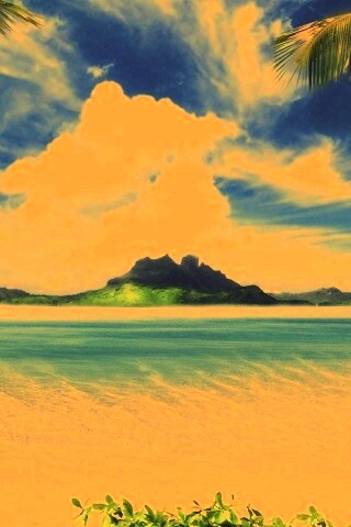 Тропический рай обои