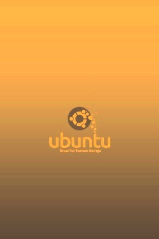 Логотип Ubuntu обои
