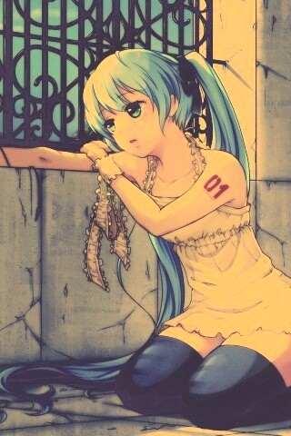 Девушка грустит обои