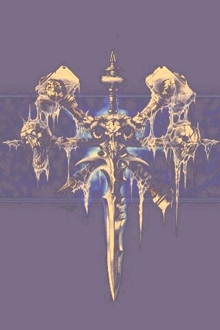 Логотип WarCraft Frothen Throne обои