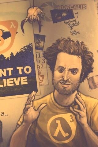 Half Life 3 - I want to believe обои