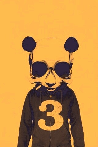 Гангста панда обои