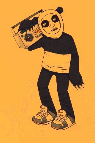 Панда - ньюэйдж обои