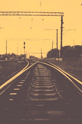 Железнодорожные пути обои