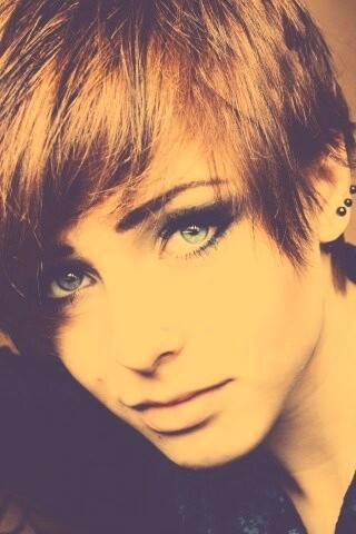 Выразительный взгляд голубых глаз обои