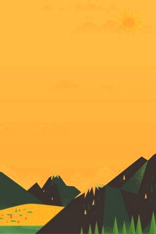 Векторный пейзаж обои