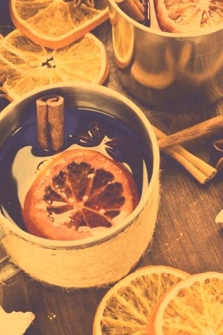 Уютный глинтвейн обои