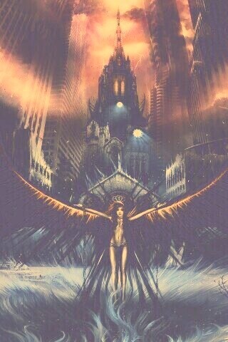 Тёмный ангел обои