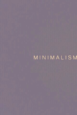 Минимализм обои
